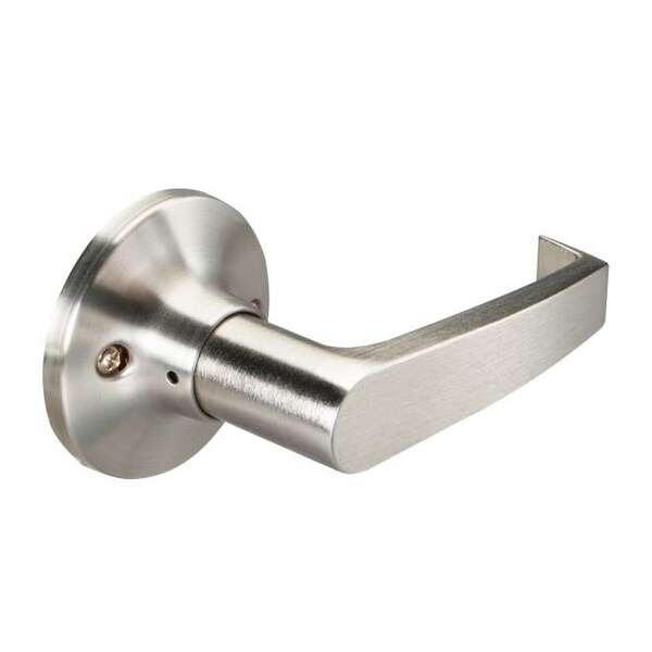 Yale Half Dummy Lock with Edisto Lever Satin Nickel Finish EDD15R - main